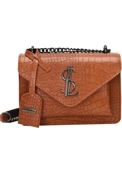 Kahverengi Tarzı Pu Leather Women Messenger Handbags Famous Designer Handbags Luxury Women Bags Lady Clalaid Shoulder Crossbody Bags (Yurt Dışından)