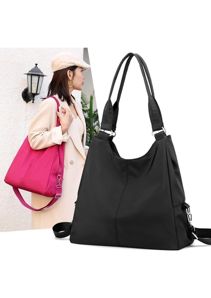 Mavi Stil Yeni Kadın Rahat Naylon Büyük Bez Çanta Hafif Su Geçirmez Büyük Kapasiteli Çanta Messenger Çanta Bayanlar Alışveriş Omuz Çantası (Yurt Dışından) fiyatları