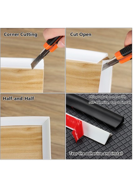 Gri Tarzı 120CM Banyo Aksesuarları Sel Bariyeri Silikon Su Durdurucu Kendinden Yapışkanlı Su Tutma Şeridi Kapı Alt Sızdırmazlık Şeridi (Yurt Dışından) fırsatları