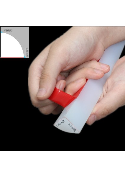 Şeffaf Stil Uzunluk 50CM Silikon Banyo Su Durdurucu Kaymaz Kuru ve Islak Ayırma Tutma Şeridi Ev Mutfak Banyo Lavabo Havzası Aksesuarları (Yurt Dışından) fırsatları