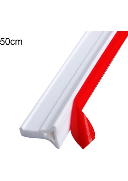 50CM Tarzı cm Banyo Su Durdurucu Sel Duş Bariyeri Kauçuk Baraj Silikon Su Bloğu Kaymaz Kuru ve Islak Ayırma (Yurt Dışından)