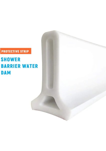 50CM Tarzı Banyo Su Durdurucu Sel Duş Bariyeri Kauçuk Baraj Silikon Su Engelleyici Kuru ve Islak Ayırma Katlanabilir Duş Eşiği (Yurt Dışından) modelleri