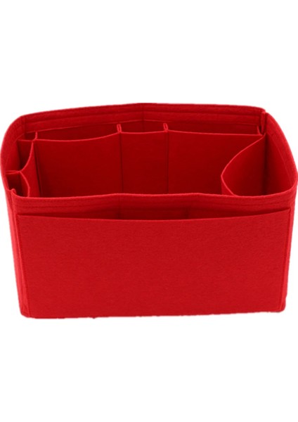 Siyah Stil Hızlı30 Hızlı Keçe Kumaş Ekleme Çanta Organizatör Makyaj Çanta Organizatör Seyahat Iç Taşınabilir Kozmetik Çantaları Neverfull Organizatör (Yurt Dışından) indirimleri