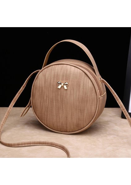 Siyah Stil Tasarım Moda Kadın Yuvarlak Çanta Deri Kadın Dairesel Crossbody Omuz Messenger Çanta Bayan Çanta Kadın Bolsa Çanta (Yurt Dışından) fiyatları