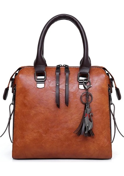 Gri Stil Yeni ve Yüksek Li Bayan Çanta Kadın Pu Deri Omuz Messenger Çanta Kadın Kompozit Çanta Tote Çanta Bolsa Feminina (Yurt Dışından) modelleri