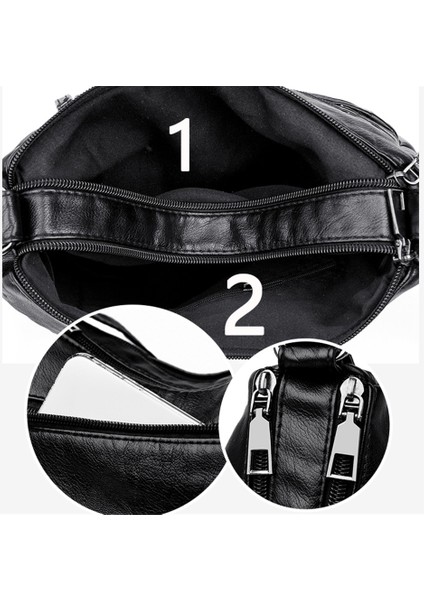 Gri Tarzı 2022 Women Shoulder Bag Leather Luxury Handbags Women's Bags Designer Shoulder Crossbody Bag Female Fashion Female For Ladies (Yurt Dışından) modelleri