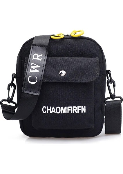 Sarı Stil Kadın Küçük Çantalar Kanvas Çantalar Kız Seyahat Öğrenci Omuz Çantaları Cep Telefonu Çantası Crossbody Çantaları (Yurt Dışından) fırsatları