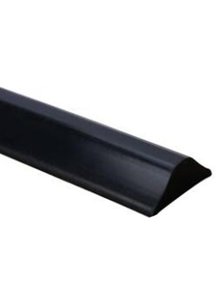Siyah Stil Uzun 70CM Silikon Banyo Su Durdurucu Engelleyici Şerit Duş Kuru ve Islak Ayırma Taşkın Bariyer Kapı Alt Kendinden Yapışkanlı Sızdırmazlık Şeridi (Yurt Dışından)