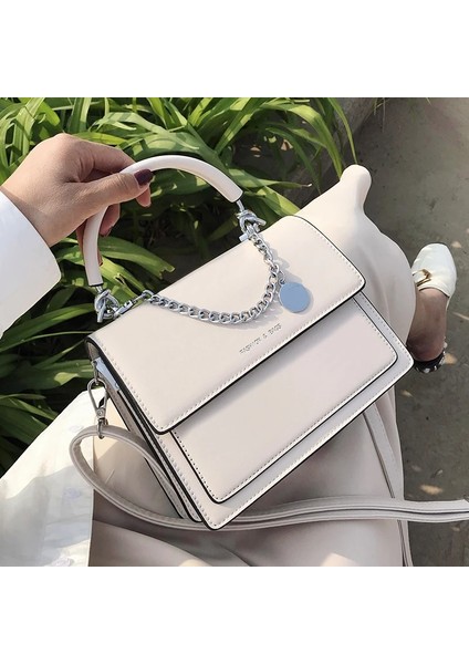 Pembe Tarzı 16X8X21CM Tote Çanta Kadın Büyük Kapasiteli Çanta Kadın Pu Omuz Askılı Çanta Kadın Moda Günlük Tote Lady Zarif Çanta (Yurt Dışından) fiyatları