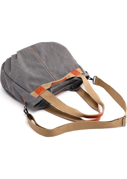 Kumral Tarzı 35X28X22CM Tuval Hobos Çanta Kadın Çanta Kadın Tasarımcı Seyahat Hafta Sonu Açık Bolsas Renkler Için Büyük Kapasiteli Eğlence Omuz Çantaları (Yurt Dışından) fırsatları