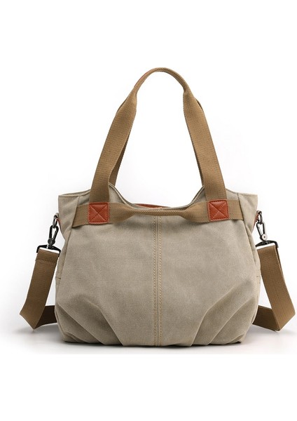 Kumral Tarzı 35X28X22CM Tuval Hobos Çanta Kadın Çanta Kadın Tasarımcı Seyahat Hafta Sonu Açık Bolsas Renkler Için Büyük Kapasiteli Eğlence Omuz Çantaları (Yurt Dışından) indirimleri