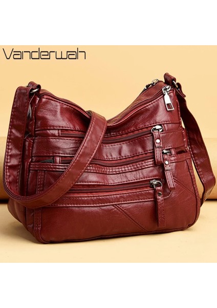Mavi Stil 2022 Women Shoulder Bag Leather Luxury Handbags Women's Bags Designer Shoulder Crossbody Bag Female Fashion Female For Ladies (Yurt Dışından) indirimleri