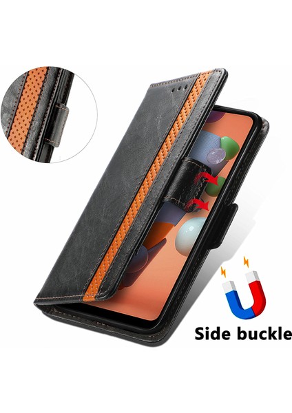 Samsung Galaxy A11/M11 Cüzdan Kılıfı, Kart Tutuculu Pu Deri Flip Kılıf Rfıd Engelleme Kickstand Telefon Kapağı (Yurt Dışından) fırsatları