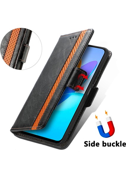 Honor X8 5g Cüzdan Kılıfı, Kart Tutuculu Pu Deri Flip Kılıf Rfıd Engelleme Kickstand Telefon Kapağı (Yurt Dışından)