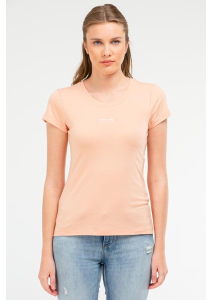 Somon Slim Fit Düz Modal O Yaka Kısa Kol Kadın Tişört - SF0601 modelleri