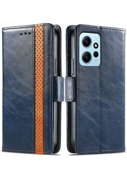 Xiaomi Redmi Note 12 4g Cüzdan Kılıfı, Kart Tutuculu Pu Deri Flip Kılıf Rfıd Engelleme Kickstand Telefon Kapağı (Yurt Dışından) fiyatları