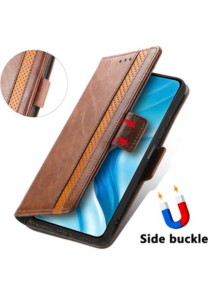 Xiaomi 11 Lite 5g Cüzdan Kılıfı, Kart Tutuculu Pu Deri Flip Kılıf Rfıd Engelleme Kickstand Telefon Kapağı (Yurt Dışından)