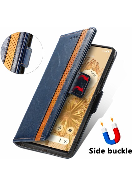 Google Pixel 6 Cüzdan Kılıfı, Kart Tutuculu Pu Deri Flip Kılıf Rfıd Engelleme Kickstand Telefon Kapağı (Yurt Dışından) fırsatları