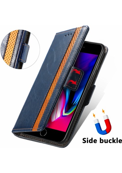 Apple iPhone 7 Plus/8 Plus Cüzdan Kılıfı, Kart Tutuculu Pu Deri Flip Kılıf Rfıd Engelleme Kickstand Telefon Kapağı (Yurt Dışından) fırsatları