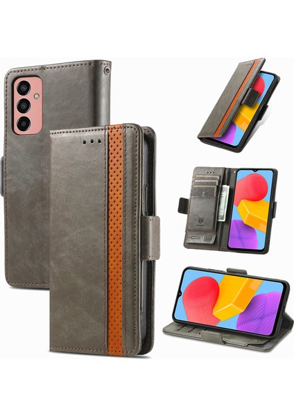 Samsung Galaxy M13 4g Cüzdan Kılıfı, Kart Tutuculu Pu Deri Flip Kılıf Rfıd Engelleme Kickstand Telefon Kapağı (Yurt Dışından)