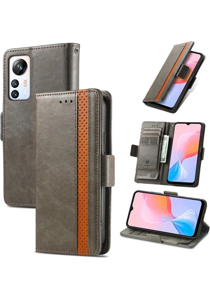 Blackview A85 Cüzdan Kılıfı, Kart Tutuculu Pu Deri Flip Kılıf Rfıd Engelleme Kickstand Telefon Kapağı (Yurt Dışından)
