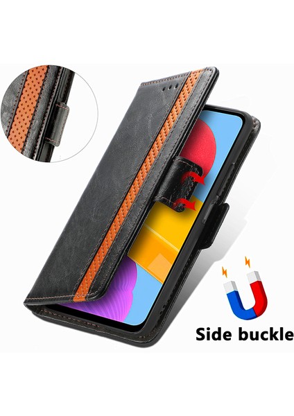 Samsung Galaxy M13 4g Cüzdan Kılıfı, Kart Tutuculu Pu Deri Flip Kılıf Rfıd Engelleme Kickstand Telefon Kapağı (Yurt Dışından) modelleri