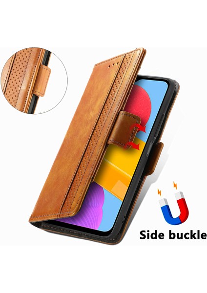 Samsung Galaxy M13 4g Cüzdan Kılıfı, Kart Tutuculu Pu Deri Flip Kılıf Rfıd Engelleme Kickstand Telefon Kapağı (Yurt Dışından) modelleri