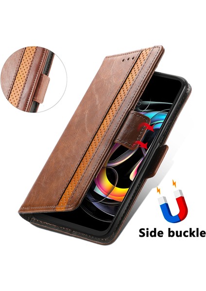 Motorola Edge 20 Lite Cüzdan Kılıfı, Kart Tutuculu Pu Deri Flip Kılıf Rfıd Engelleme Kickstand Telefon Kapağı (Yurt Dışından) fırsatları