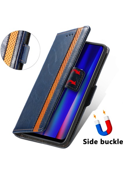 Oneplus Nord Ce 2 5g Cüzdan Kılıfı, Kart Tutuculu Pu Deri Flip Kılıf Rfıd Engelleme Kickstand Telefon Kapağı (Yurt Dışından)