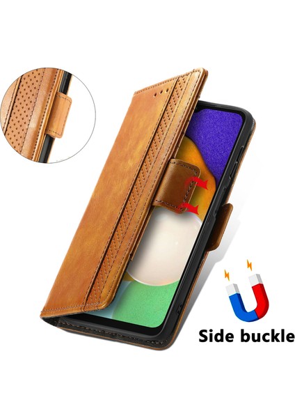 Samsung Galaxy A13 5g Cüzdan Kılıfı, Kart Tutuculu Pu Deri Flip Kılıf Rfıd Engelleme Kickstand Telefon Kapağı (Yurt Dışından) fırsatları