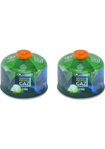 230 gr Set'li Gaz Kartuşu