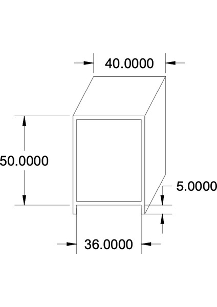 Sehpa, Komidin, Mdf, Sacramento Meşe