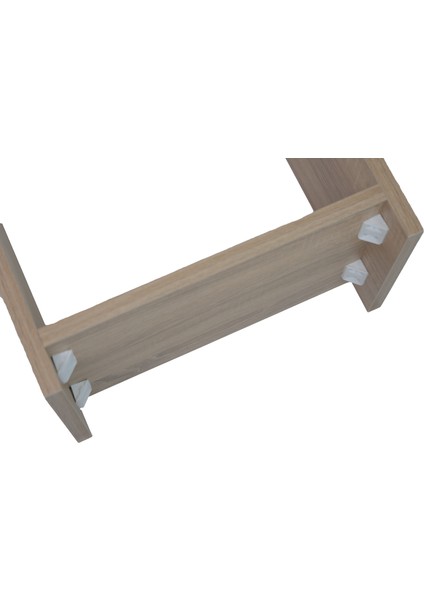 Sehpa, Komidin, Mdf, Sacramento Meşe fırsatları
