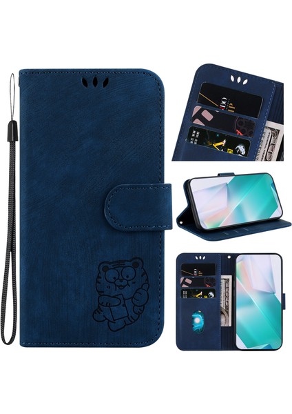 Xiaomi Redmi Note 12 Pro Plus 5g Kabartmalı Sevimli Kaplan Flip Folyo Cüzdan Kılıf Kart Cebi Tutucu Kapak (Yurt Dışından) fiyatları