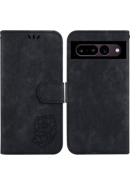 Google Pixel 7 Pro Kabartmalı Sevimli Kaplan Flip Folyo Cüzdan Kılıf Kart Cebi Tutucu Kapak (Yurt Dışından) indirimleri