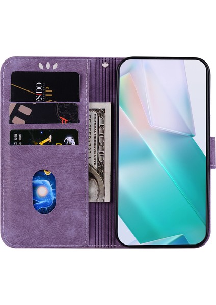 Motorola Moto Edge 30 Pro Kabartmalı Sevimli Kaplan Flip Folyo Cüzdan Kılıf Kart Cebi Tutucu Kapak (Yurt Dışından) modelleri