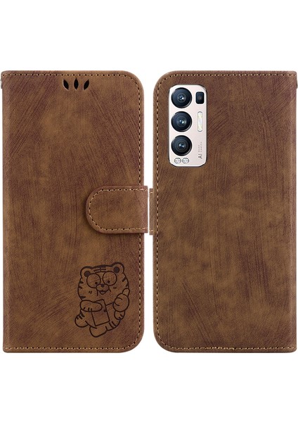 Oppo Reno 5 Pro Plus 5g Kabartmalı Sevimli Kaplan Flip Folyo Cüzdan Kılıf Kart Cebi Tutucu Kapak (Yurt Dışından) indirimleri