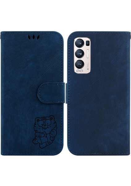 Oppo Find X3 Neo Kabartmalı Sevimli Kaplan Flip Folyo Cüzdan Kılıf Kart Cebi Tutucu Kapak (Yurt Dışından) indirimleri