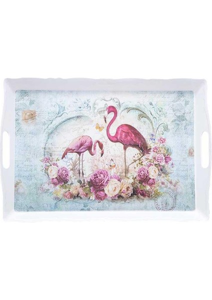 Flamingo Tepsi 48 x 33 cm