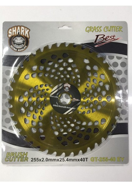 Shark Elmaslı Tırpan Testeresi 255 mm 40 Diş