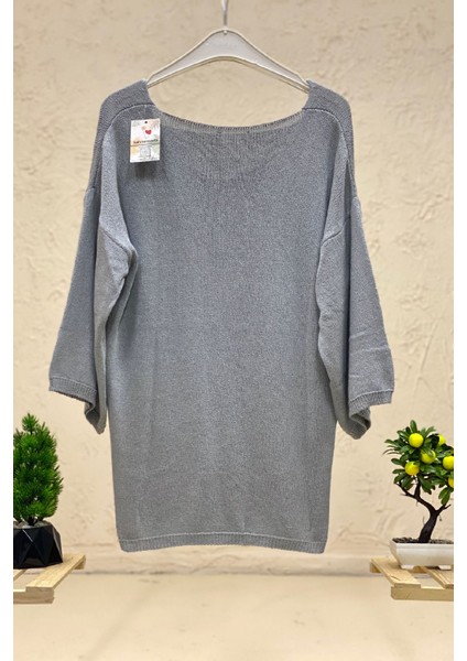 V Yaka Celpli Oversize Merserize Bluz