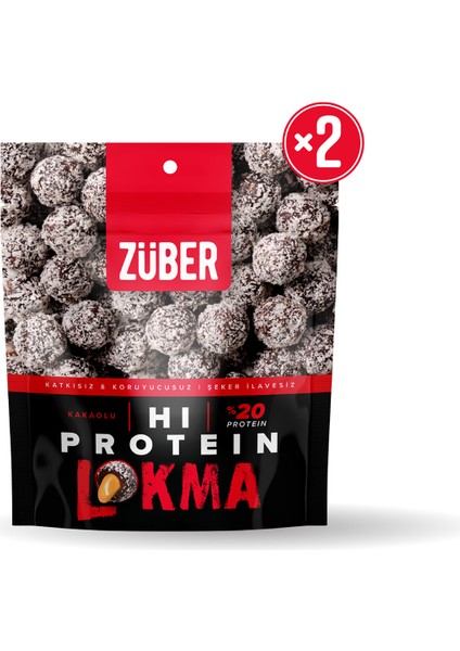 Yüksek Proteinli Lokma Kakaolu 84G x 2 Adet