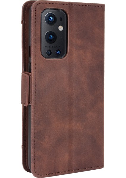 Oneplus 9 Pro ile Uyumlu Kickstand Koruyucu, Kredi Kartı Tutacağı Pu Deri Darbeye Dayanıklı Telefon Kılıfı (Yurt Dışından) indirimleri