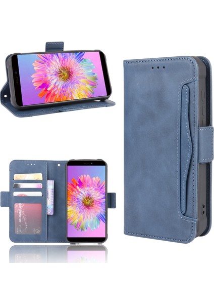 Oukitel Wp5 ile Uyumlu Kickstand Koruyucu, Kredi Kartı Tutacağı Pu Deri Darbeye Dayanıklı Telefon Kılıfı (Yurt Dışından) fırsatları