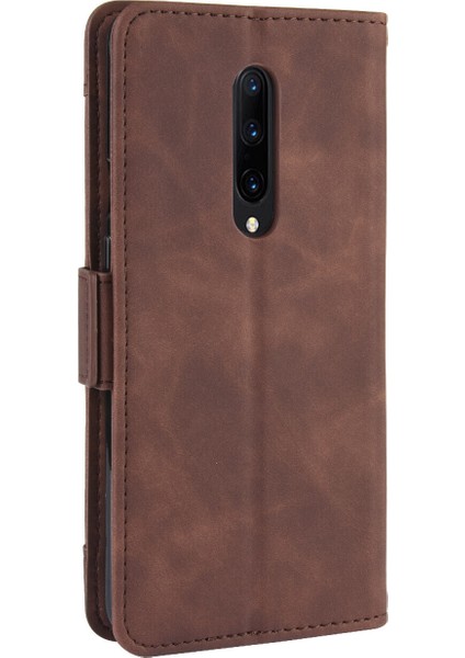 Oneplus 7 Pro ile Uyumlu Kickstand Koruyucu, Kredi Kartı Tutacağı Pu Deri Darbeye Dayanıklı Telefon Kılıfı (Yurt Dışından) indirimleri