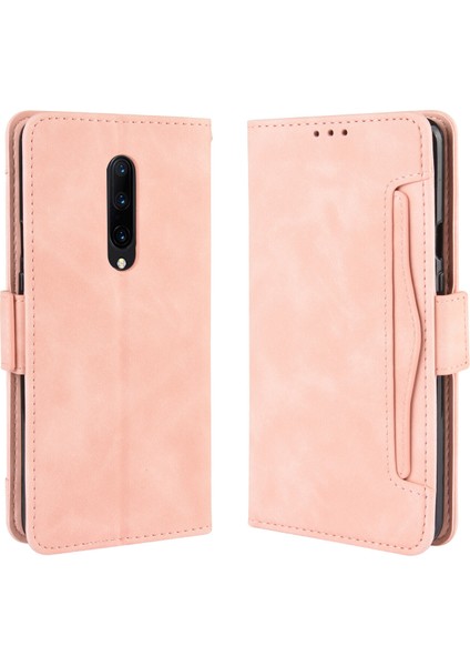 Oneplus 7 Pro ile Uyumlu Kickstand Koruyucu, Kredi Kartı Tutacağı Pu Deri Darbeye Dayanıklı Telefon Kılıfı (Yurt Dışından) fiyatları