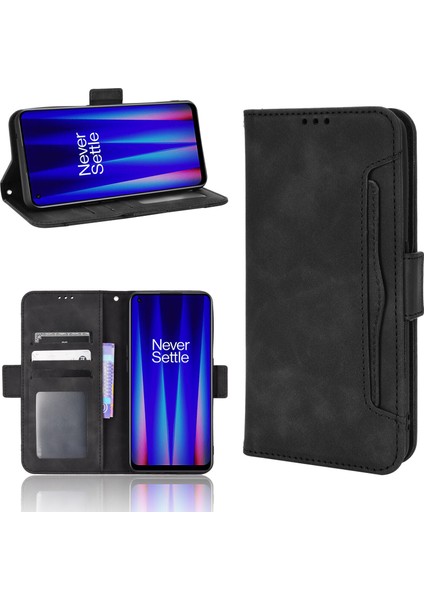 Oneplus Nord Ce2 5g ile Uyumlu Kickstand Koruyucu, Kredi Kartı Tutacağı Pu Deri Darbeye Dayanıklı Telefon Kılıfı (Yurt Dışından) fırsatları