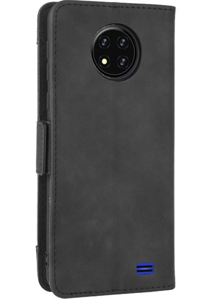 Oukitel C19 ile Uyumlu Kickstand Koruyucu, Kredi Kartı Tutacağı Pu Deri Darbeye Dayanıklı Telefon Kılıfı (Yurt Dışından) indirimleri