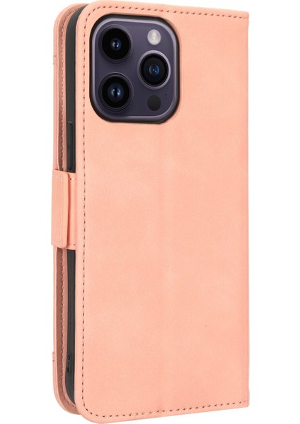 iPhone 14 Pro ile Uyumlu Kickstand Koruyucu, Kredi Kartı Tutacağı Pu Deri Darbeye Dayanıklı Telefon Kılıfı (Yurt Dışından) indirimleri