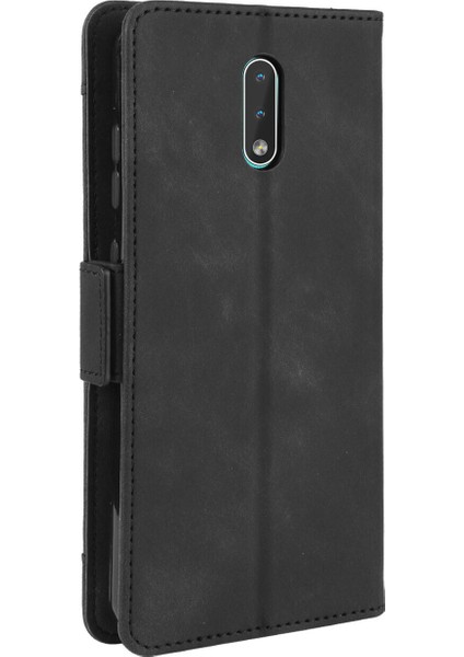 Nokia 2.3 ile Uyumlu Kickstand Koruyucu, Kredi Kartı Tutacağı Pu Deri Darbeye Dayanıklı Telefon Kılıfı (Yurt Dışından) indirimleri